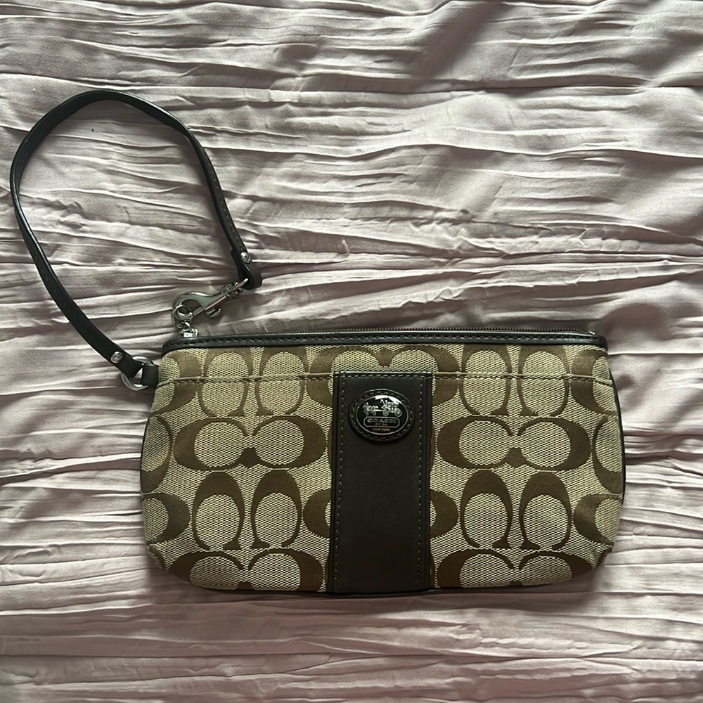 Coach wristlet